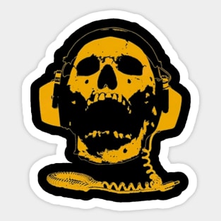 Death By Metal Sticker